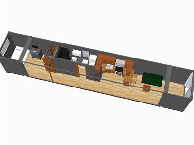 Mobile Office Storage Containers