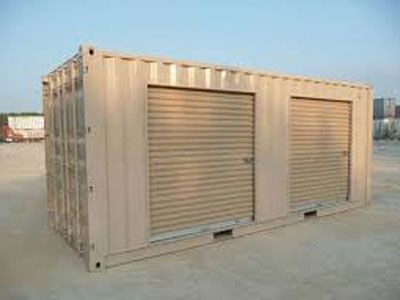 Custom Storage Container with Doors
