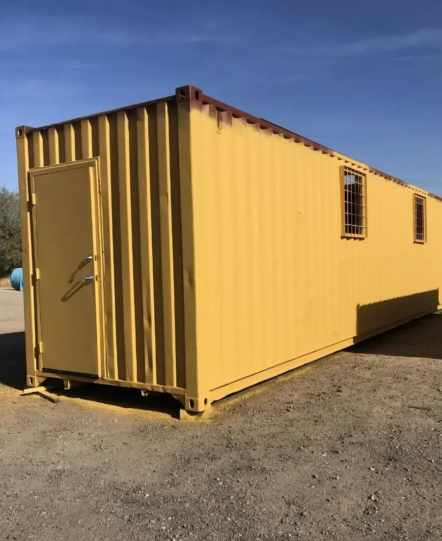 40ft Container Delivered to Job Site in Vail